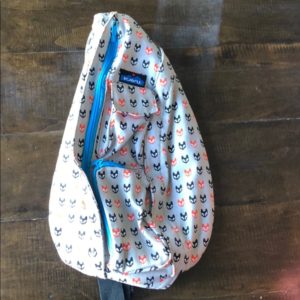 Kavu Rope Bag with Foxes